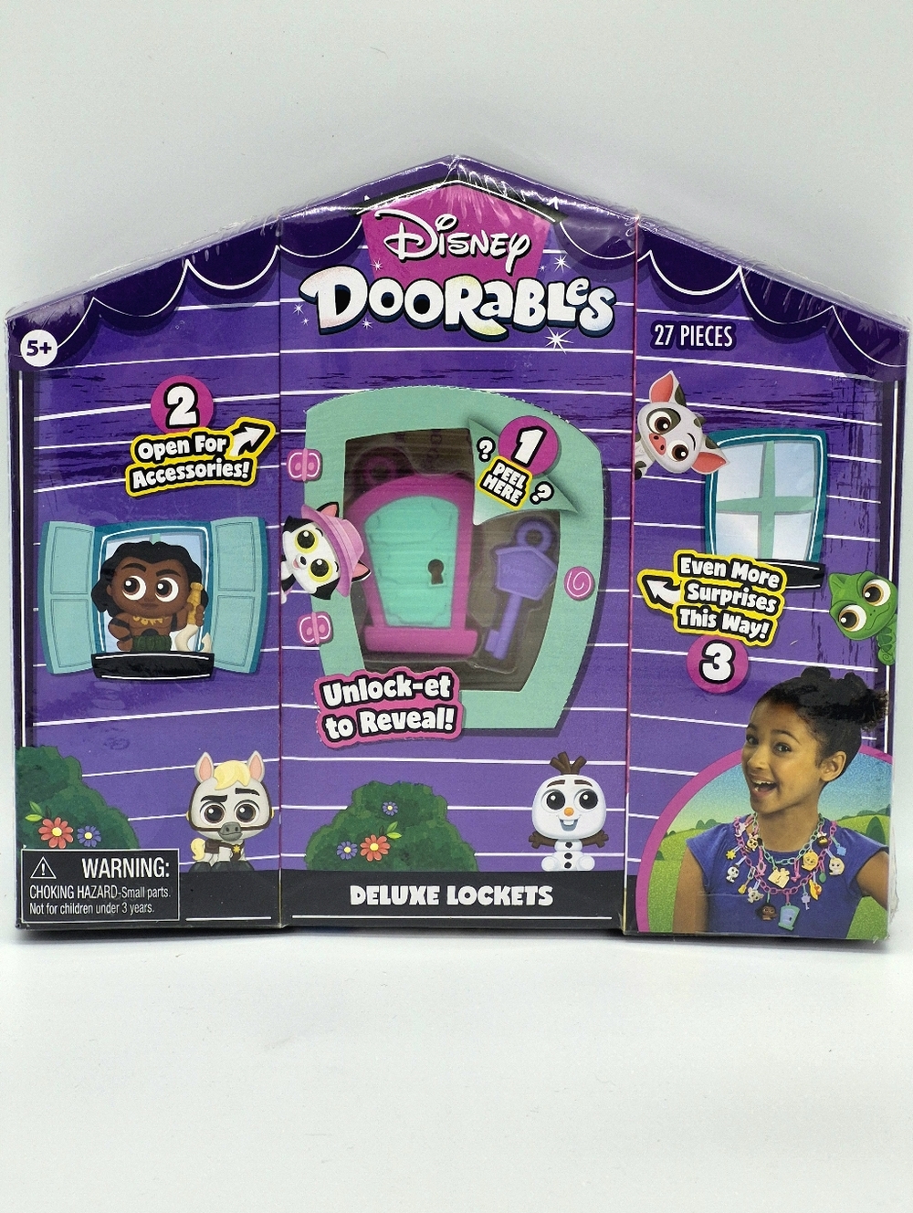 Disney Doorables Deluxe Locket Set 27 Pc New Sealed